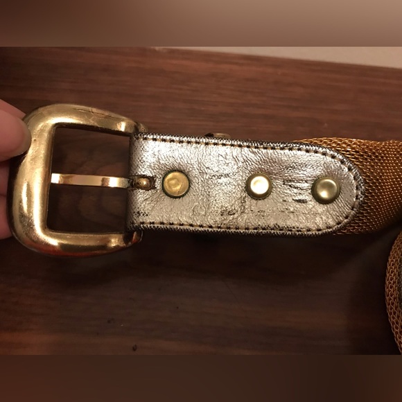Mesh belt gold silver size medium - Picture 9 of 11